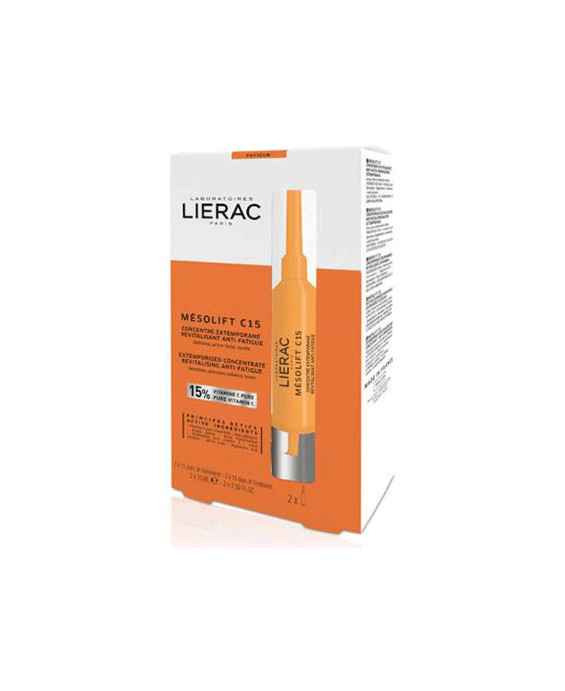 Lierac Mesolift C15 Concentrato Rivitalizzante Anti-Fatica Preparazione Estemporanea