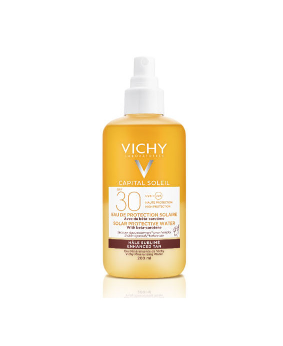 Vichy Capital Soleil Acqua Solare Protettiva SPF 30 Abbronzatura Intensa