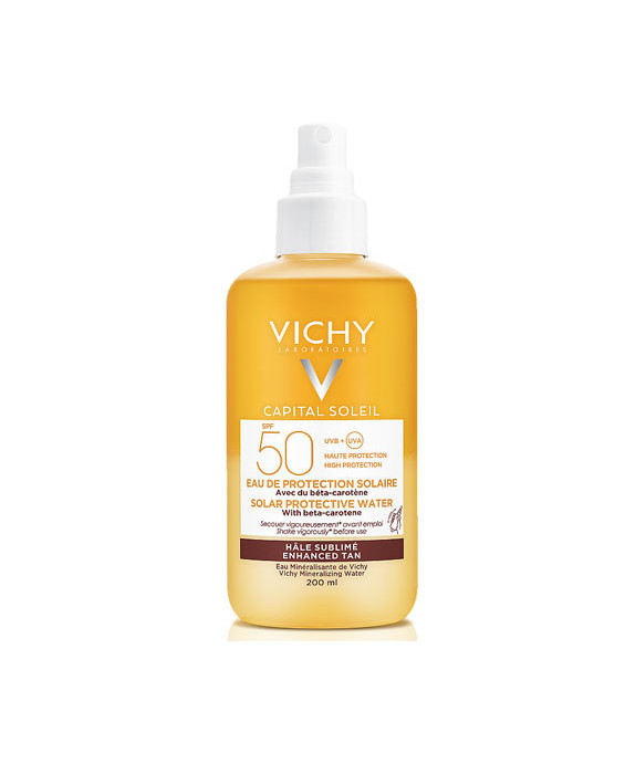 Vichy Capital Soleil Acqua Solare Protettiva SPF 50 Abbronzatura Intensa