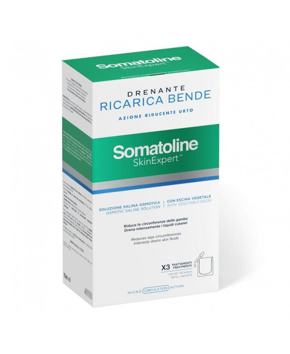 Somatoline Skin Expert Drenante Ricarica Bende Azione Riducente Urto