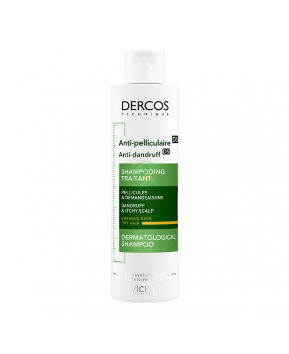 Dercos Anti-Forfora DS Shampoo Trattante Capelli Secchi