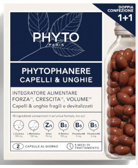 Phytophanere  DUO Integratore Capelli e Unghie (180 capsule)