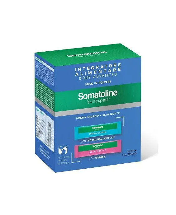 Somatoline SkinExpert, Body Advanced, Integratore Snellente 28 bustine